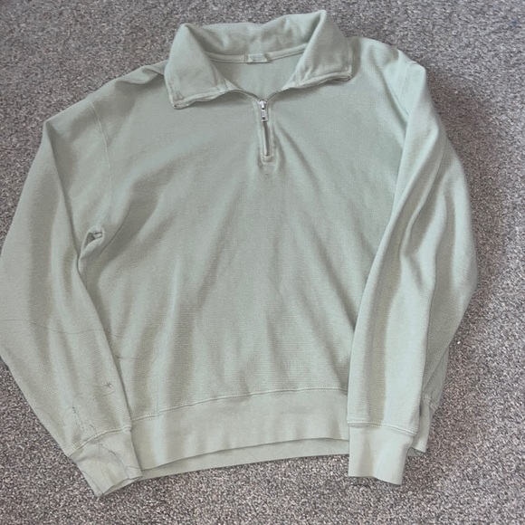 Mini Green John Galt Quarter Zip Pull over💚💚💚 - Picture 1 of 1